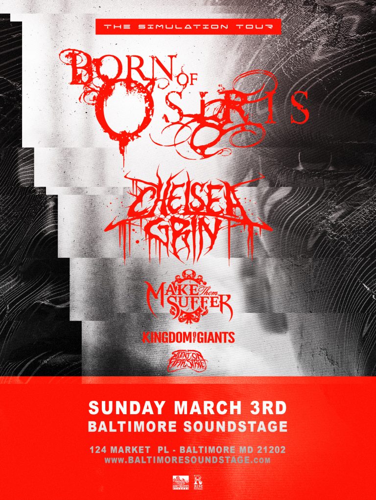 Born Of Osiris The Simulation Tour Baltimore Soundstage