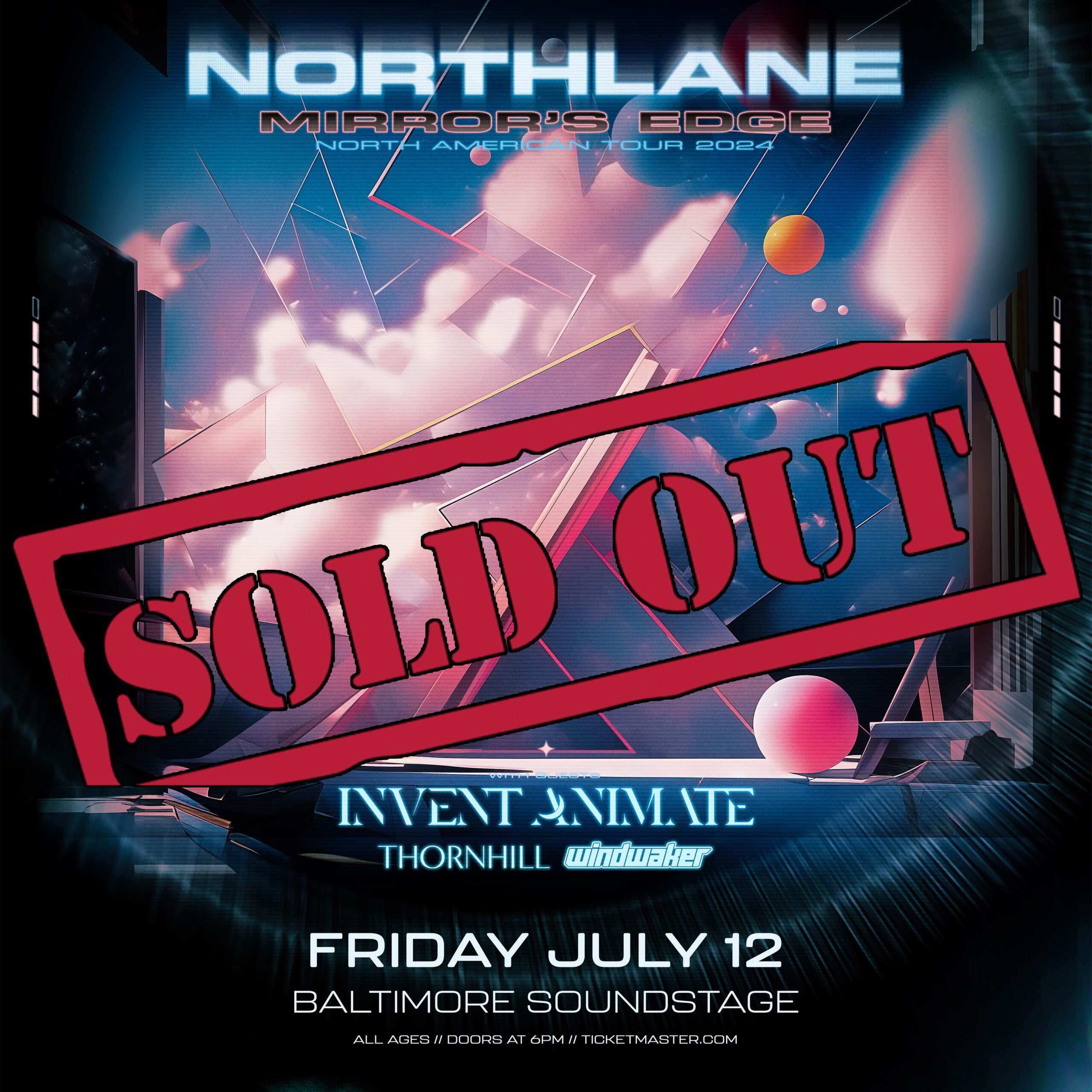 Northlane: Mirrors Edge North American Tour - Baltimore Soundstage